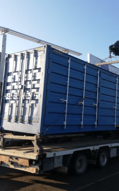 vente conteneur maritime DRY 40 pieds double door Strasbourg